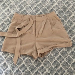 High waist shorts